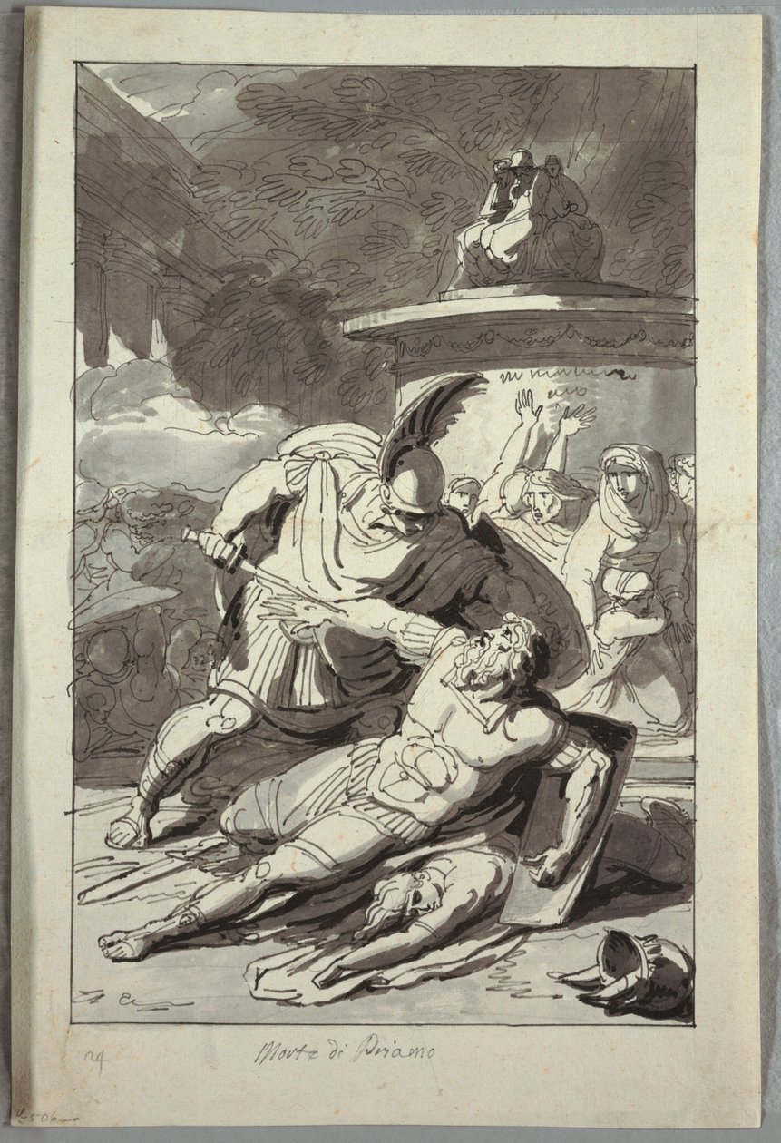 The Death of Priamus by Unknown artist