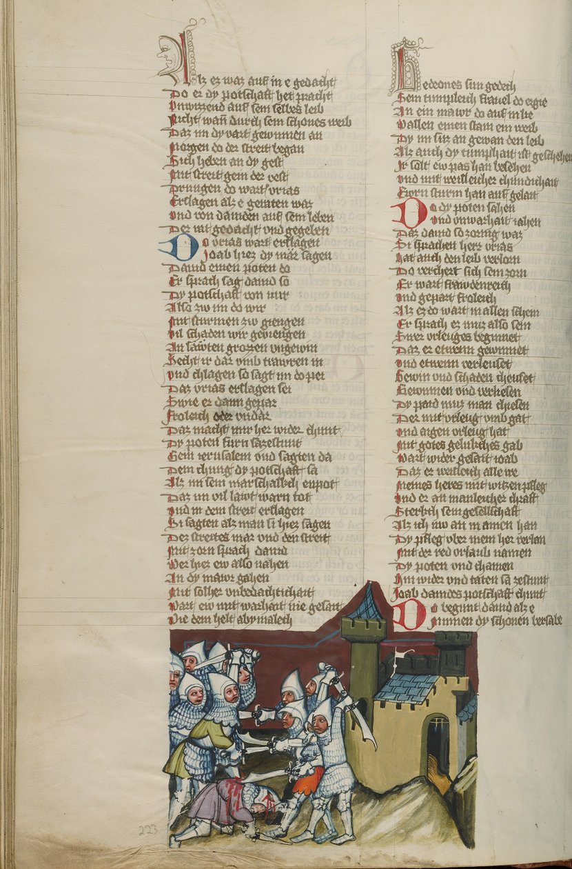 The Death of Uriah by Unknown artist