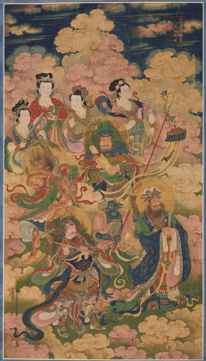 The Eight Hosts of Deva, Naga, and Yakshi by Unknown artist