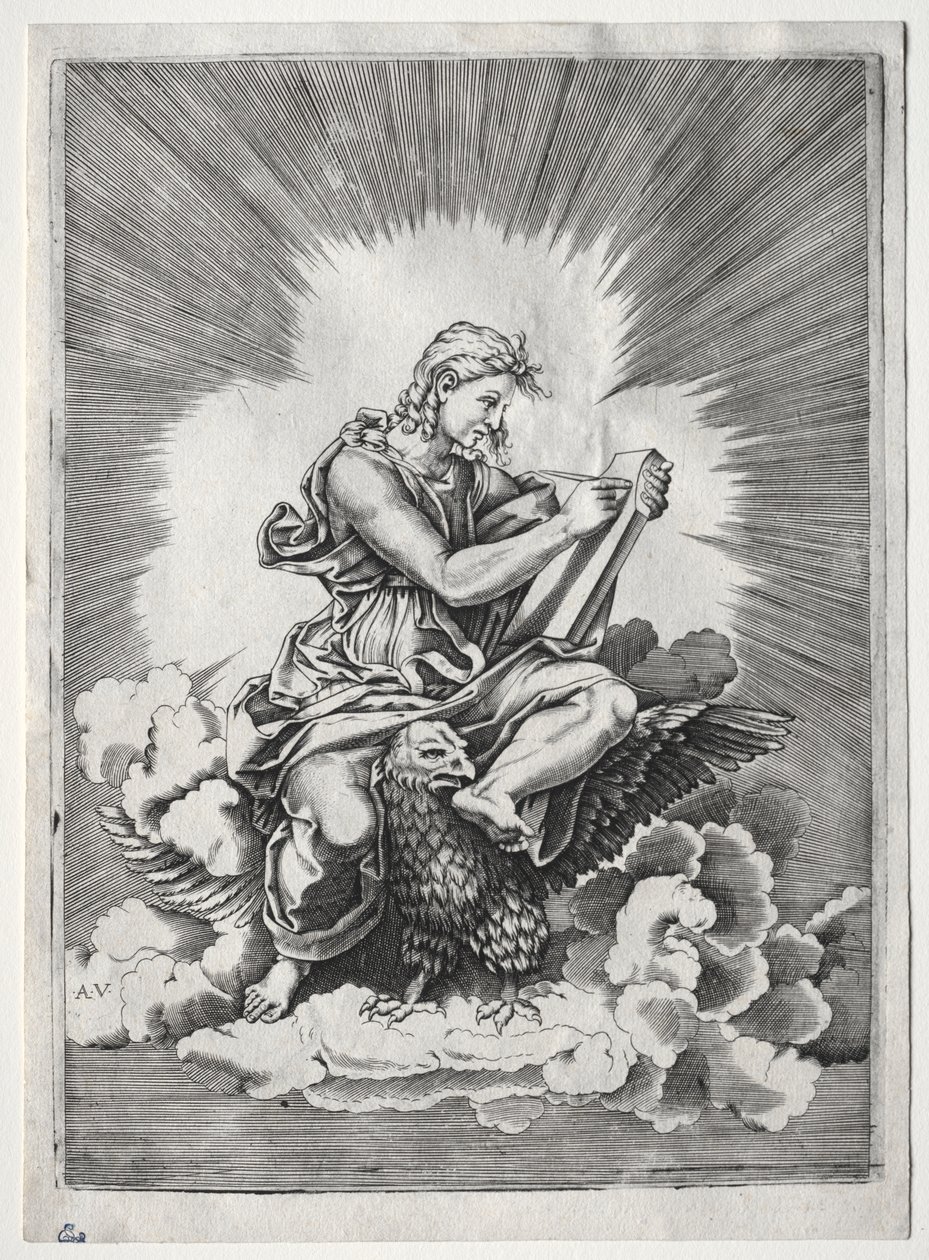 The Four Evangelists: St. John by Unknown artist