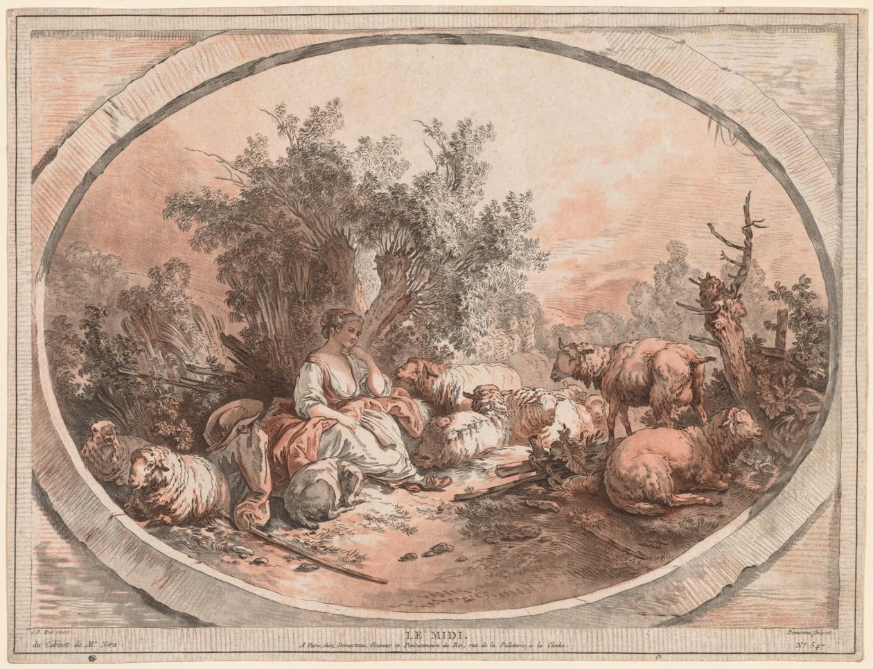 The Four Times of Day: Noon by Unknown artist