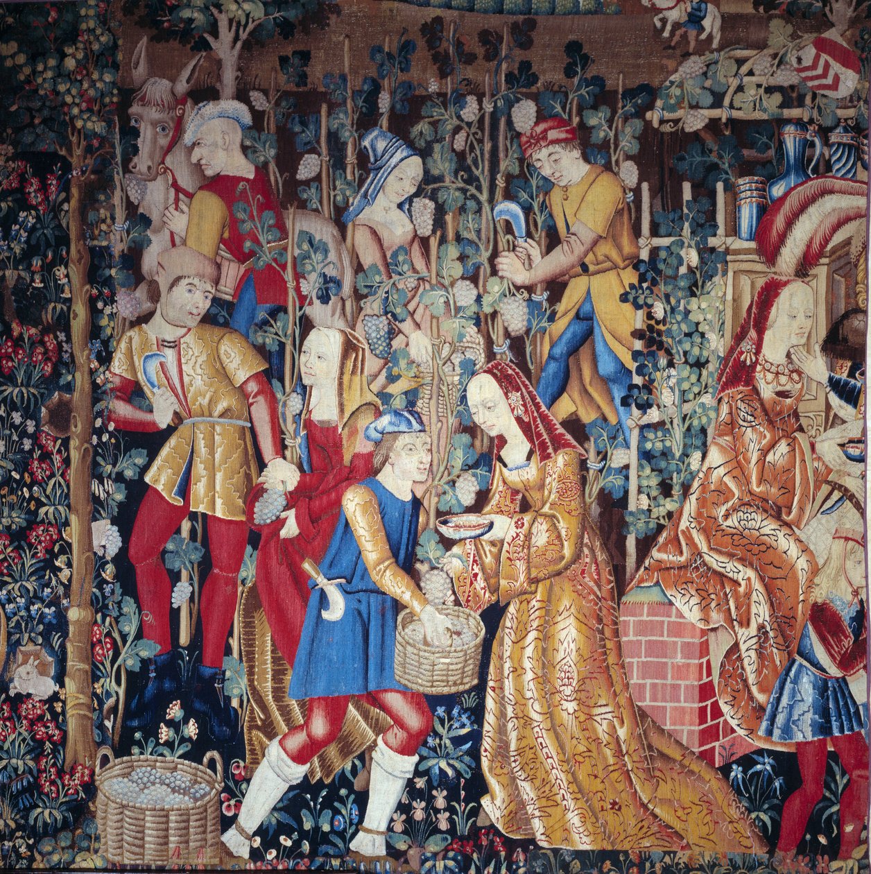 The Harvest (detail) by Unknown artist