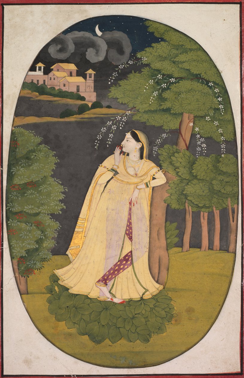 The Heroine Who Waits Anxiously for Her Absent Lover by Unknown artist