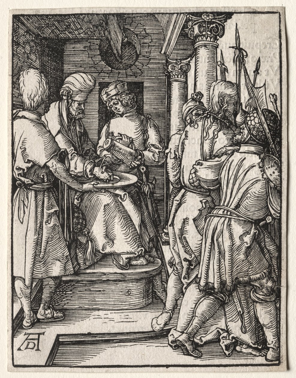 The Little Passion: Pilate Washing his Hands by Unknown artist