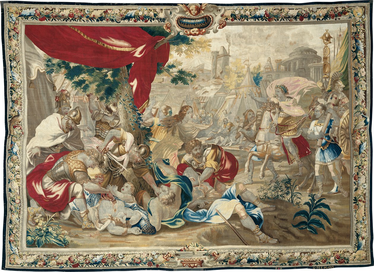 The Massacre at Jerusalem, from The Story of Titus and Vespasian by Unknown artist