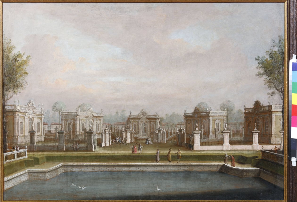 The Menagerie in the Kuskovo Palace Park by Unknown artist