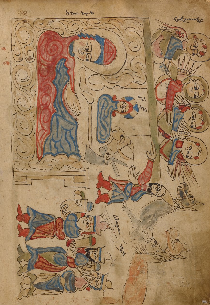 The Nativity and The Adoration of the Magi by Unknown artist