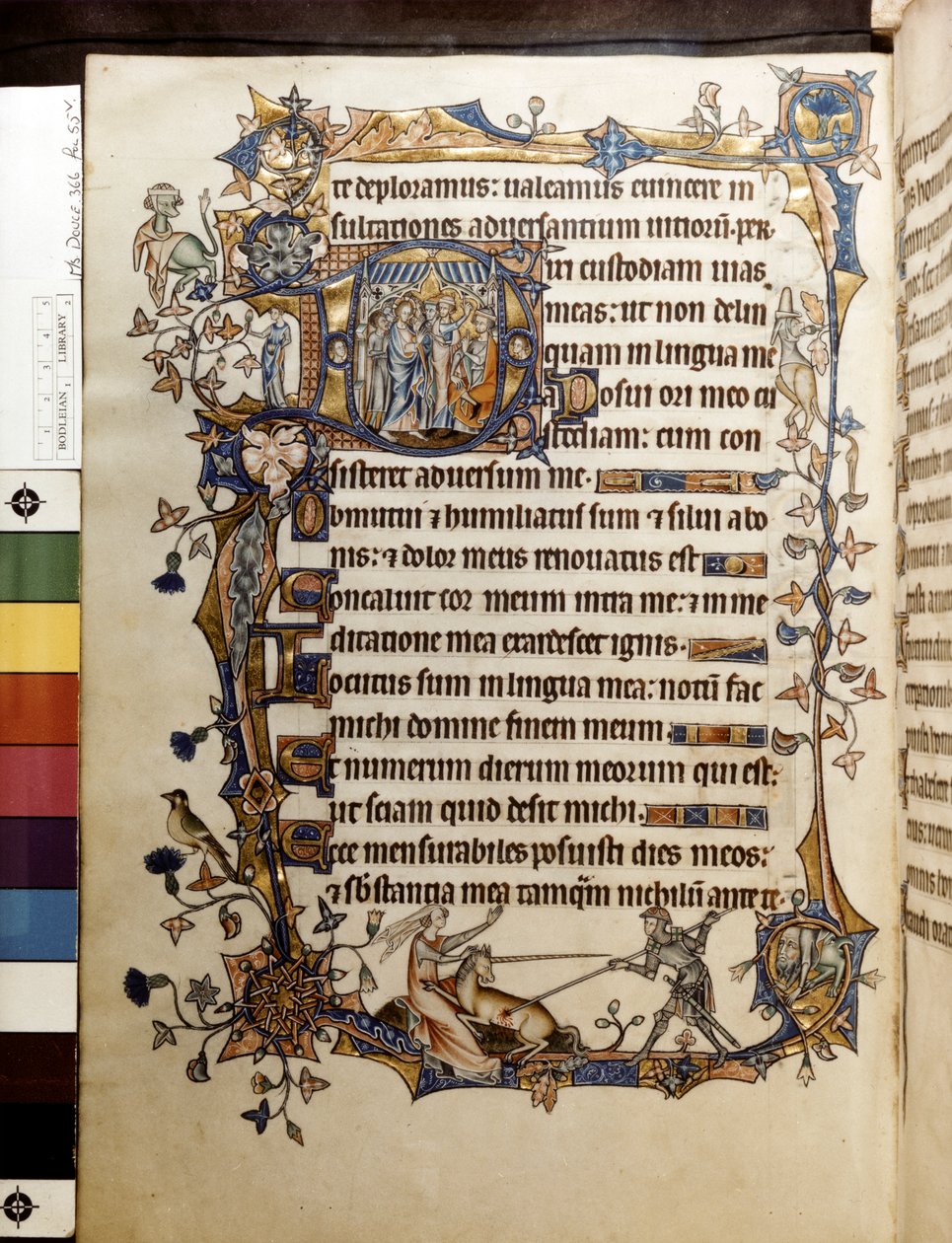 The Oak Tree and a Unicorn, Illustration from 