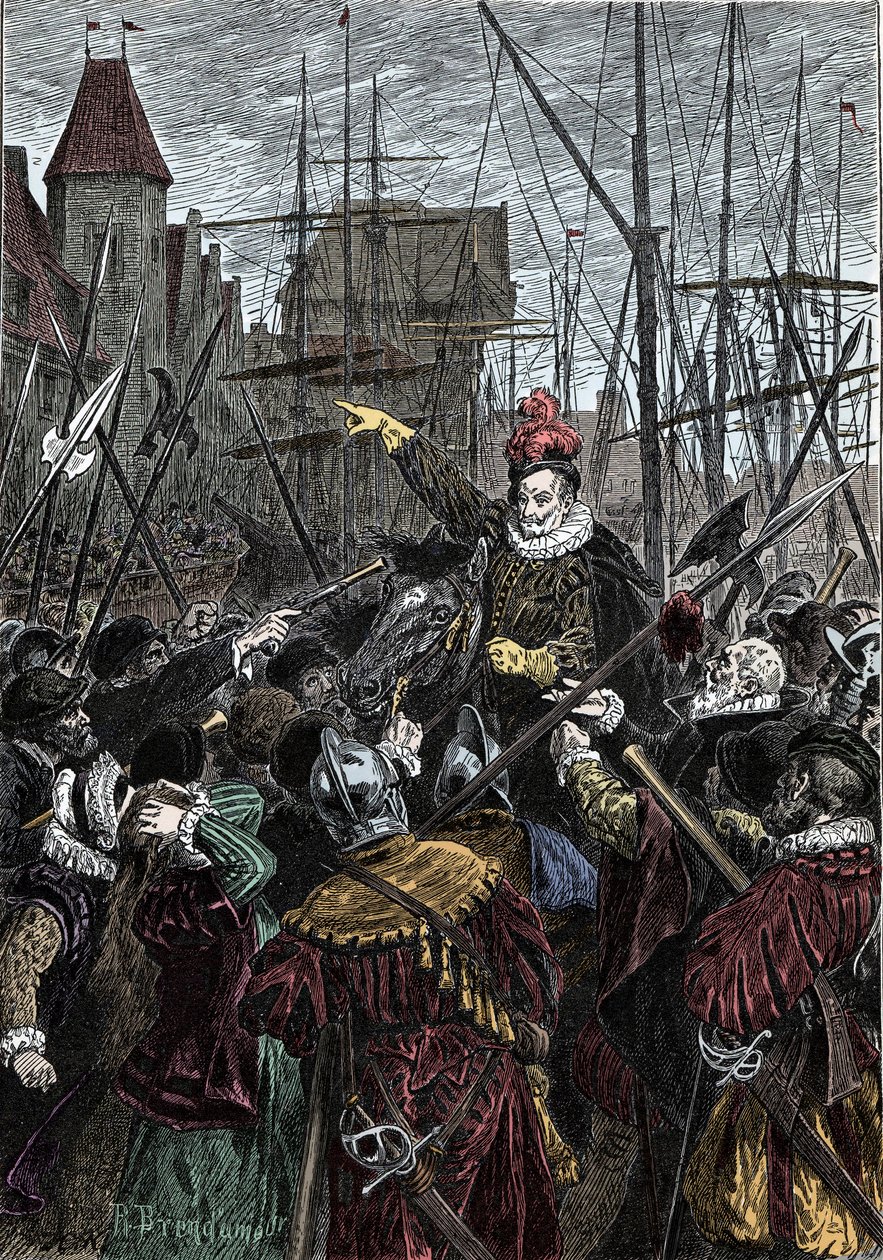 The Prince of Orange at Toulouse - Prince William III of Orange Nassau, King of England in Toulouse by Unknown artist