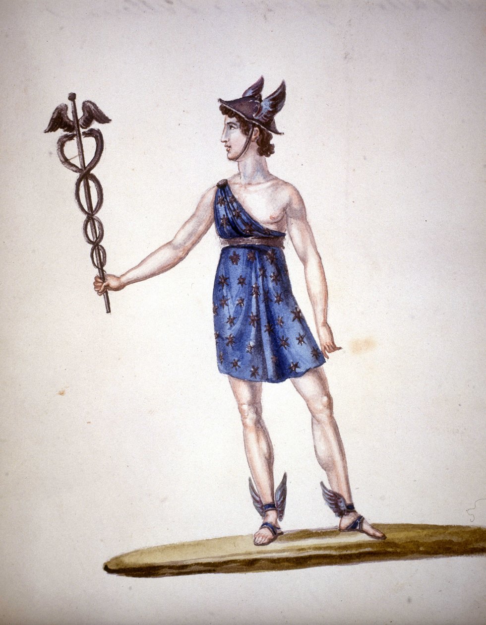 The Roman God Mercury or Hermes among the Greeks by Unknown artist