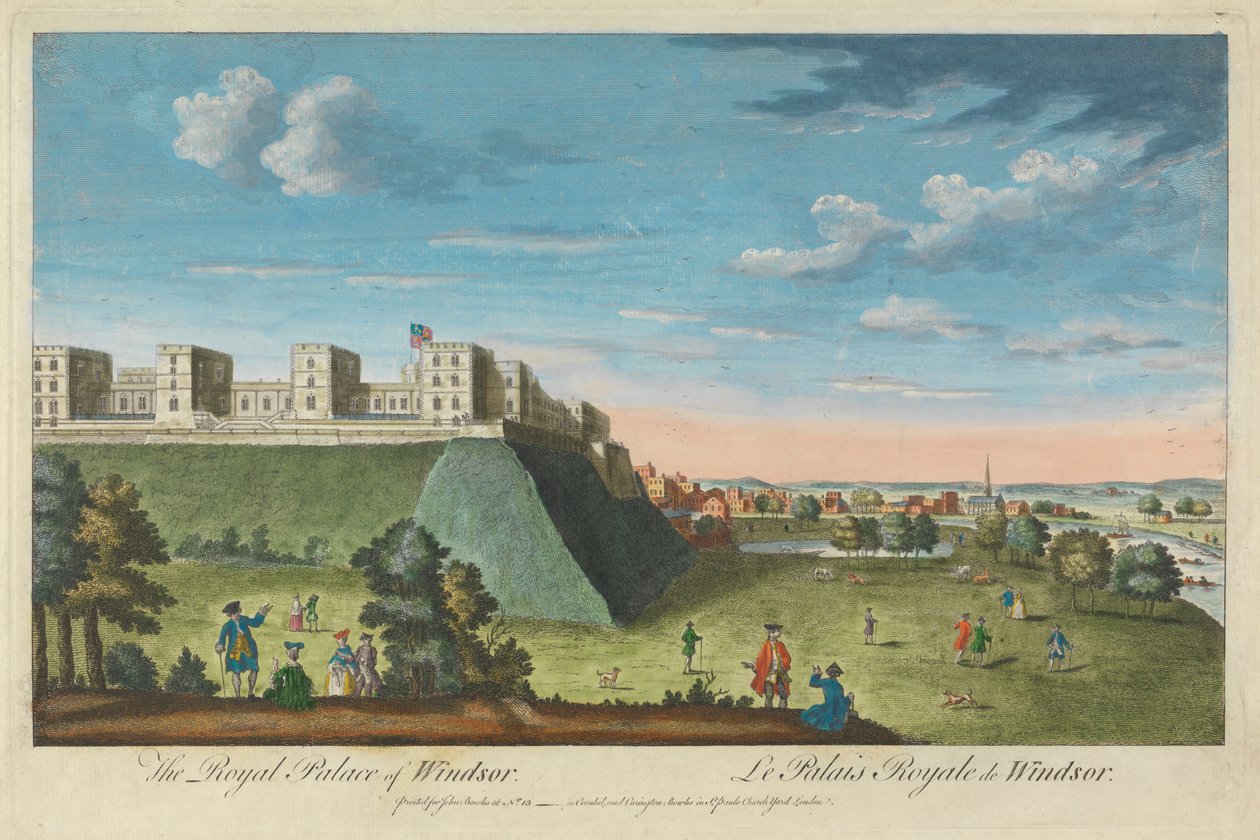The Royal Palace of Windsor by Unknown artist