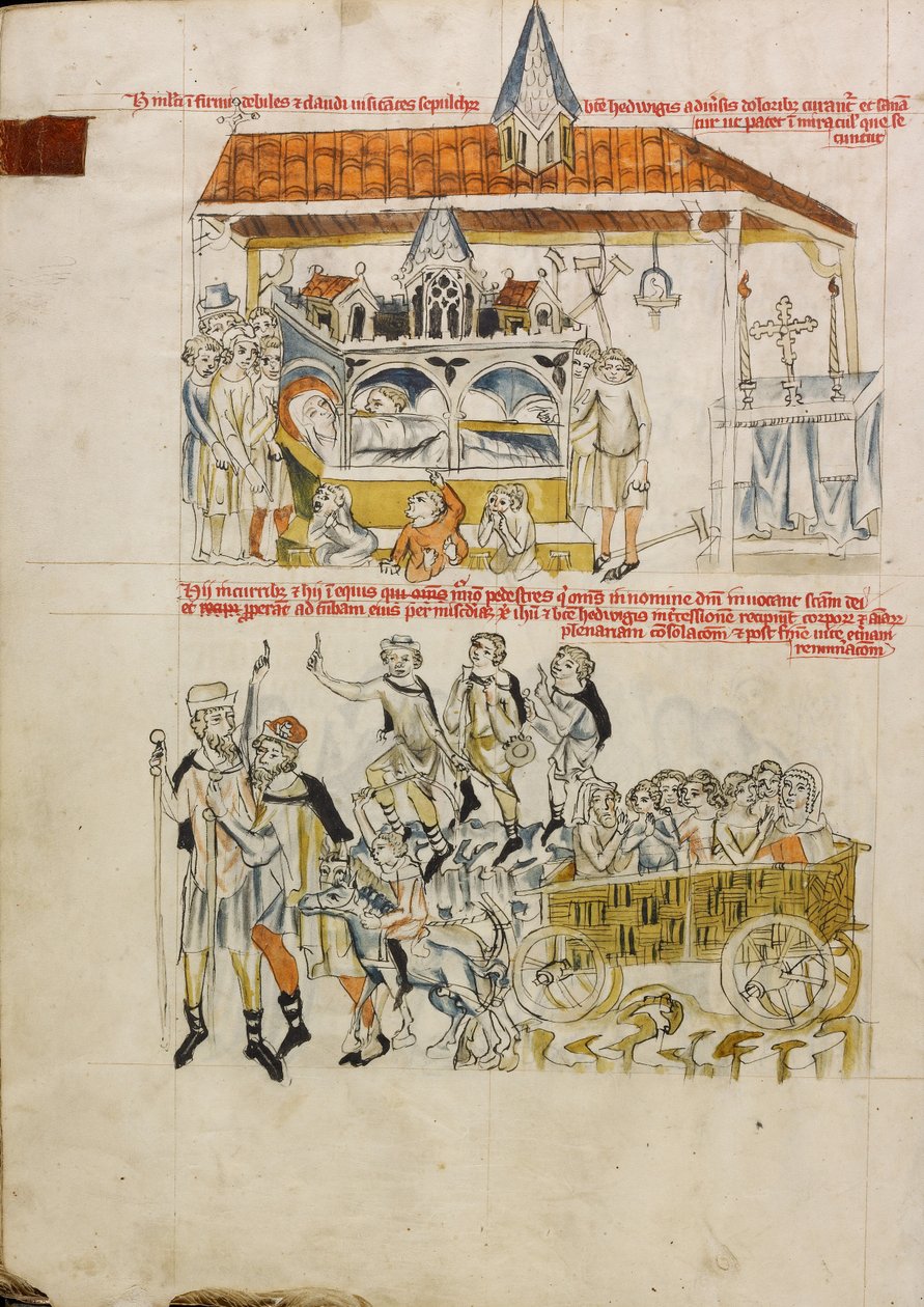 The Sick, the Leprous, and the Lame Praying at Saint Hedwig