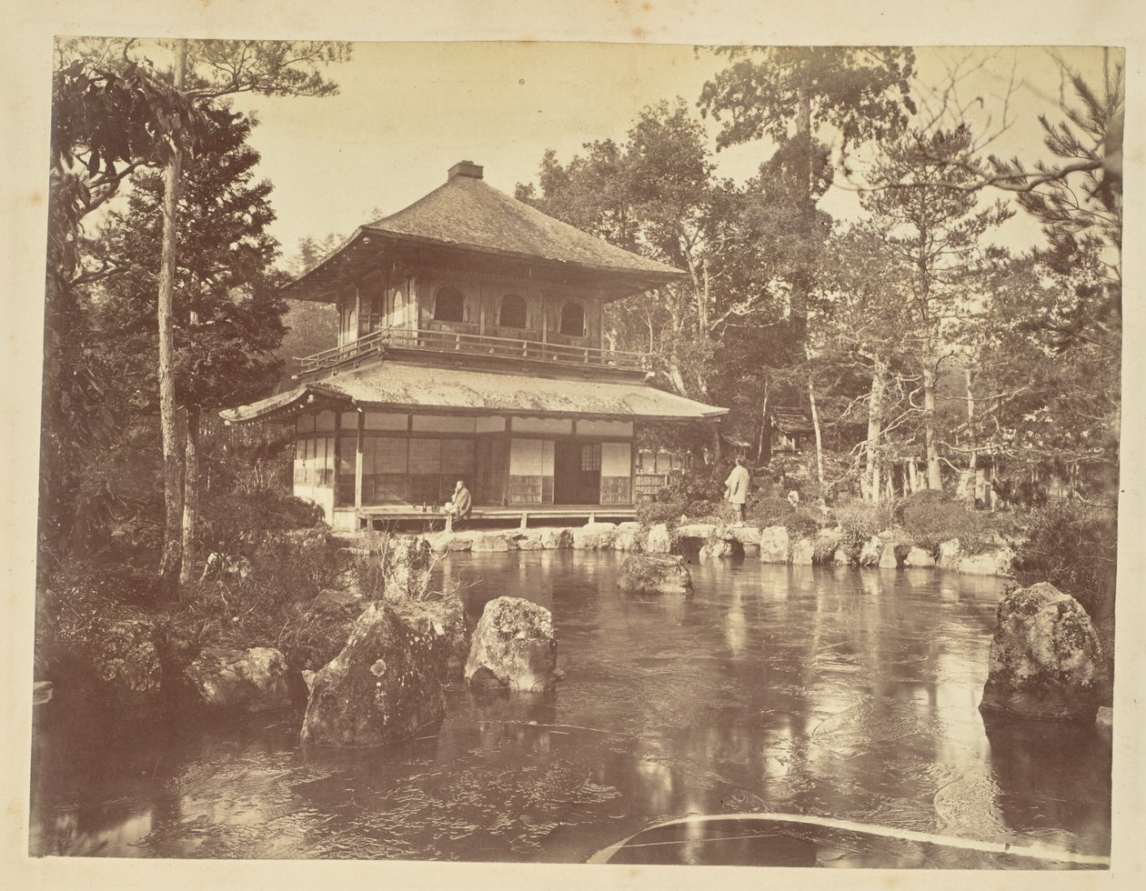 The Silver Pavilion at Jion-ji Temple by Unknown artist