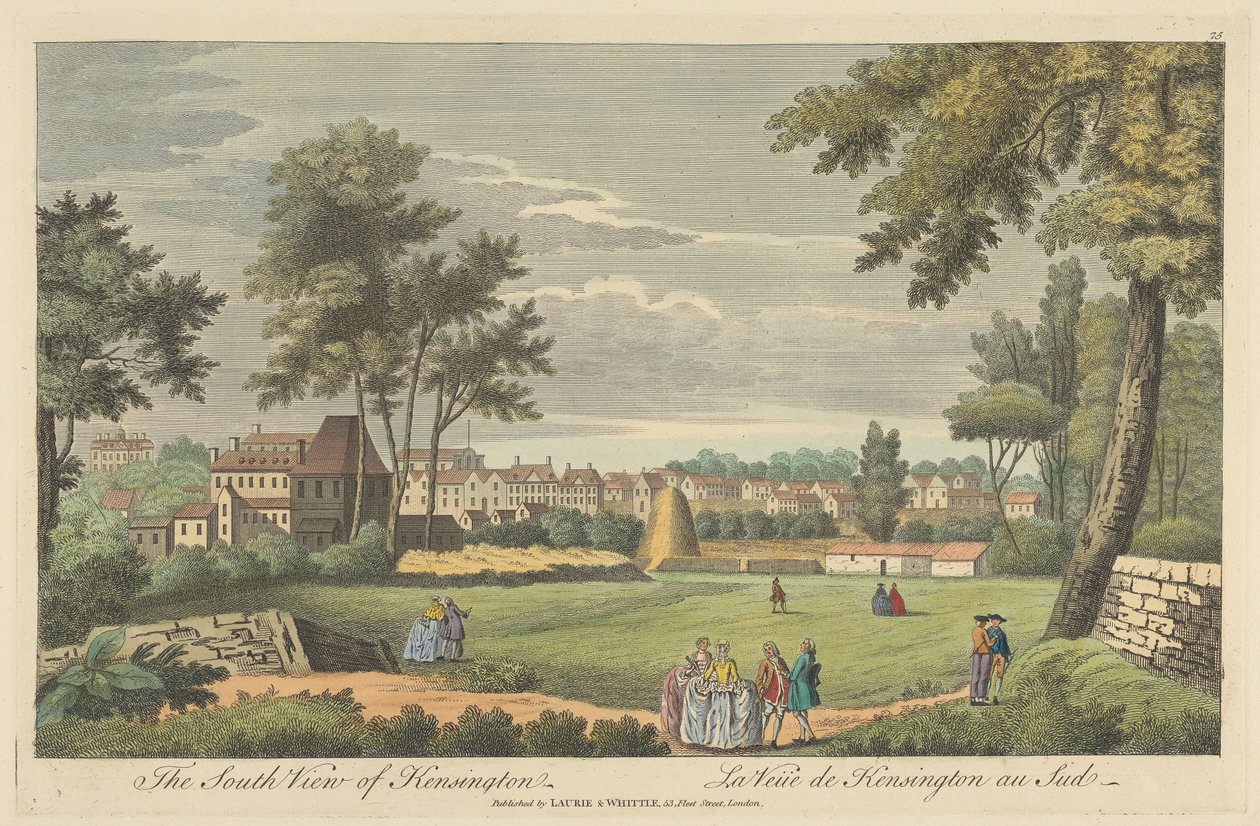 The South View of Kensington by Unknown artist