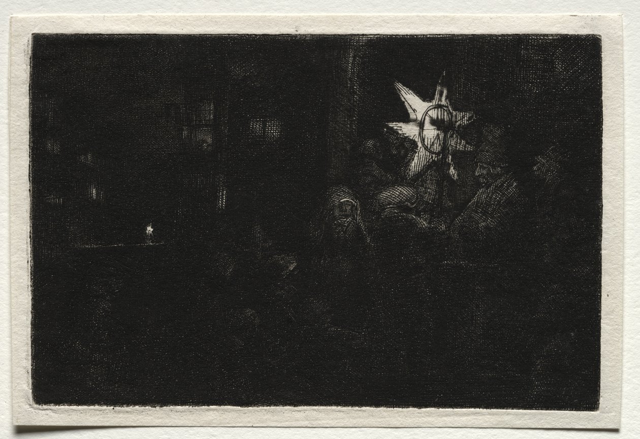 The Star of Kings: A Night Piece by Unknown artist