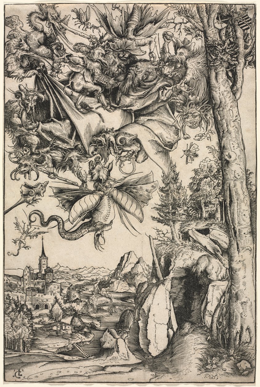 The Temptation of St. Anthony by Unknown artist