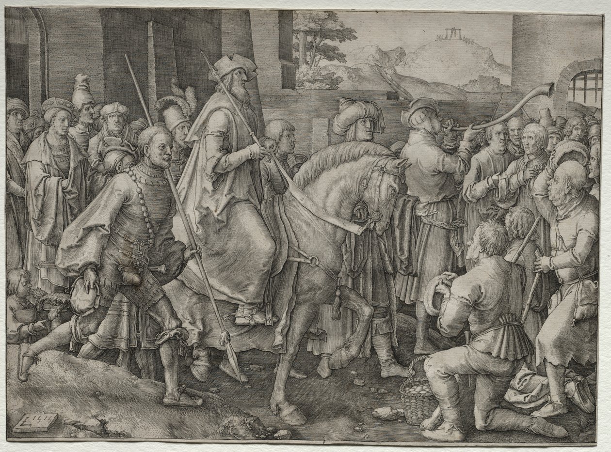 The Triumph of Mordecai by Unknown artist