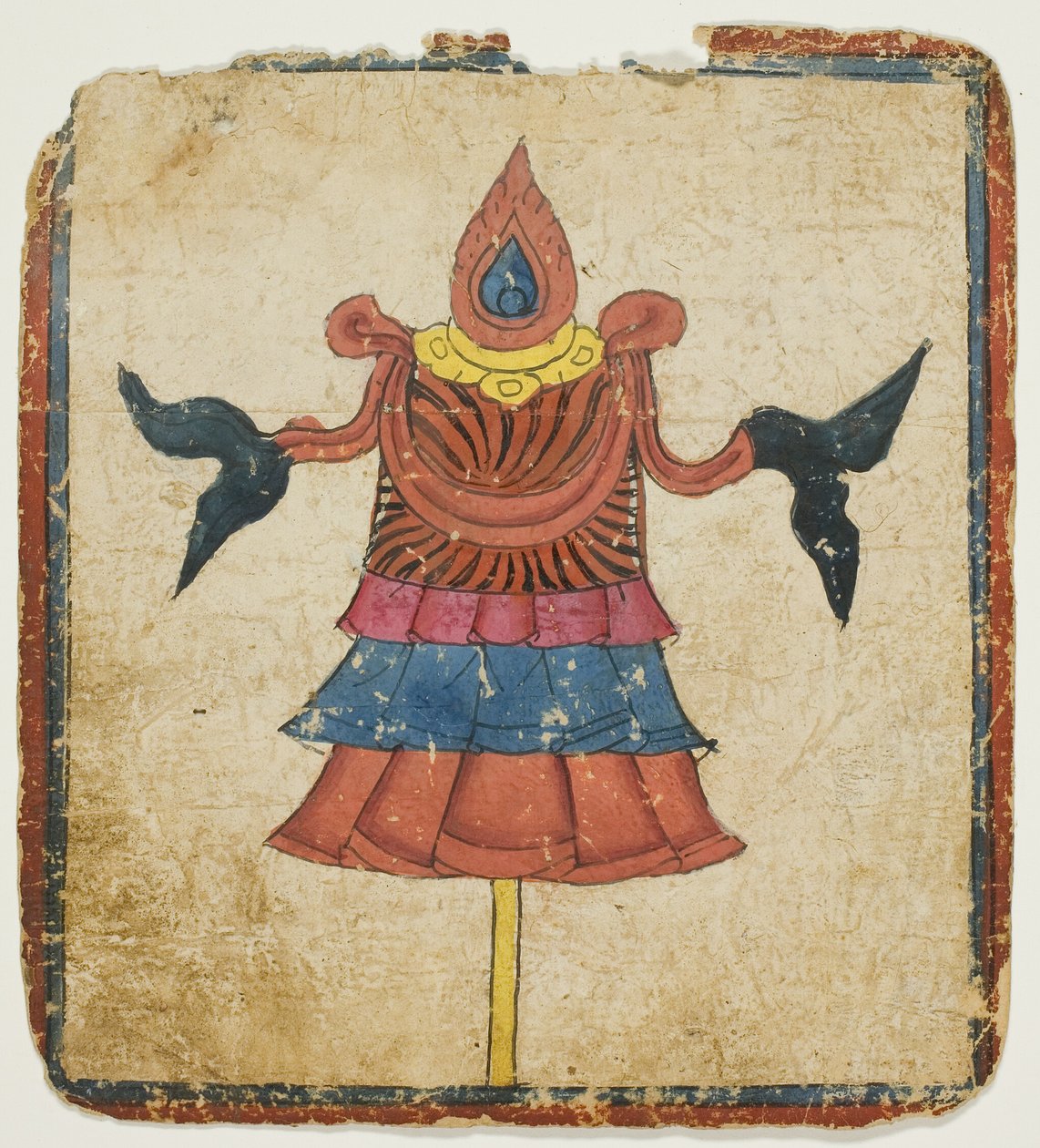 The Victory Banner, from a Set of Initiation Cards by Unknown artist