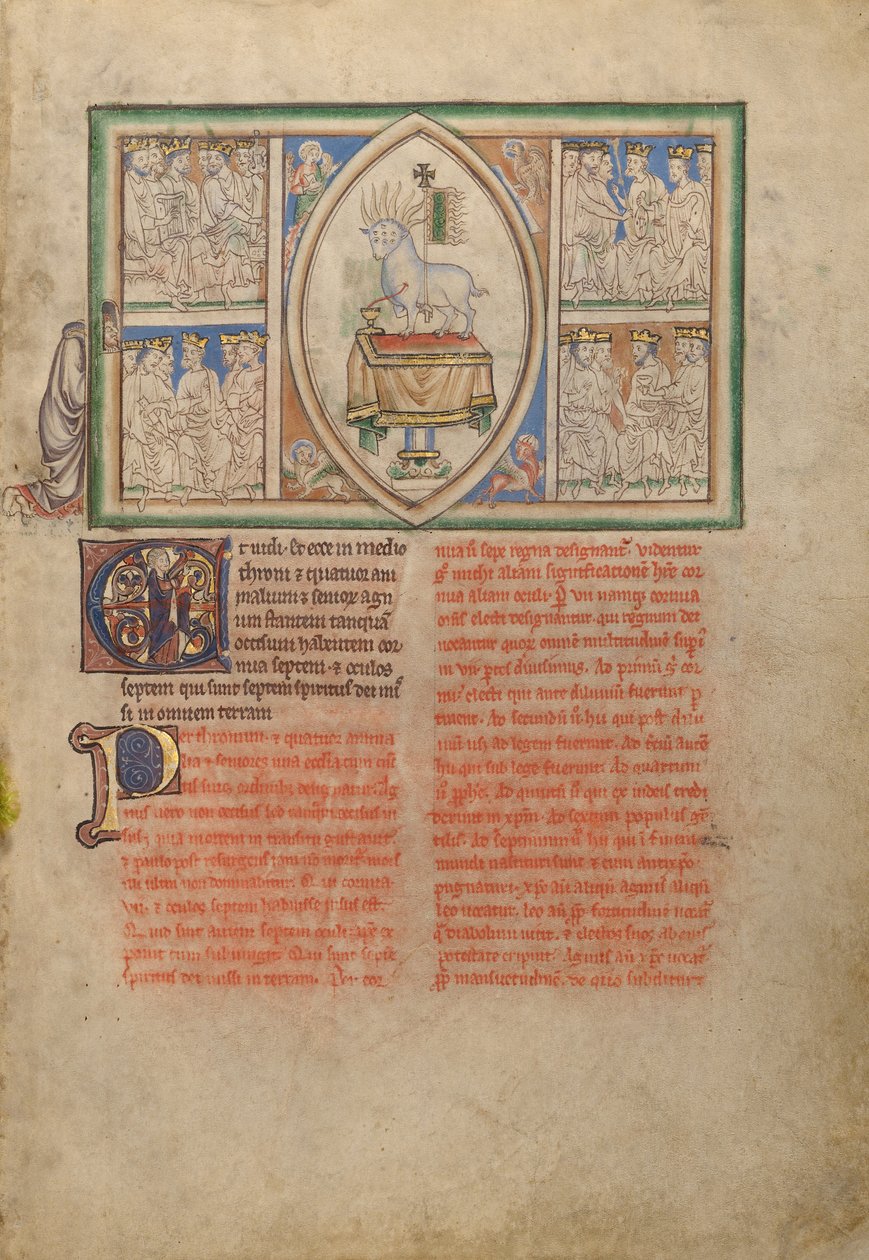 The Vision of the Lamb in the Midst of the Four Living Creatures and the Twenty-Four Elders by Unknown artist