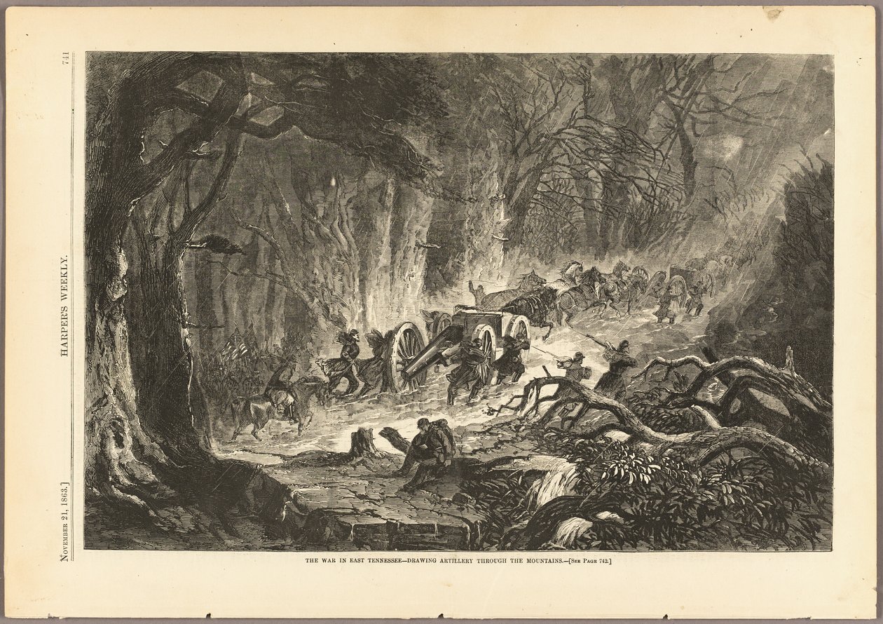 The War in East Tennessee by Unknown artist