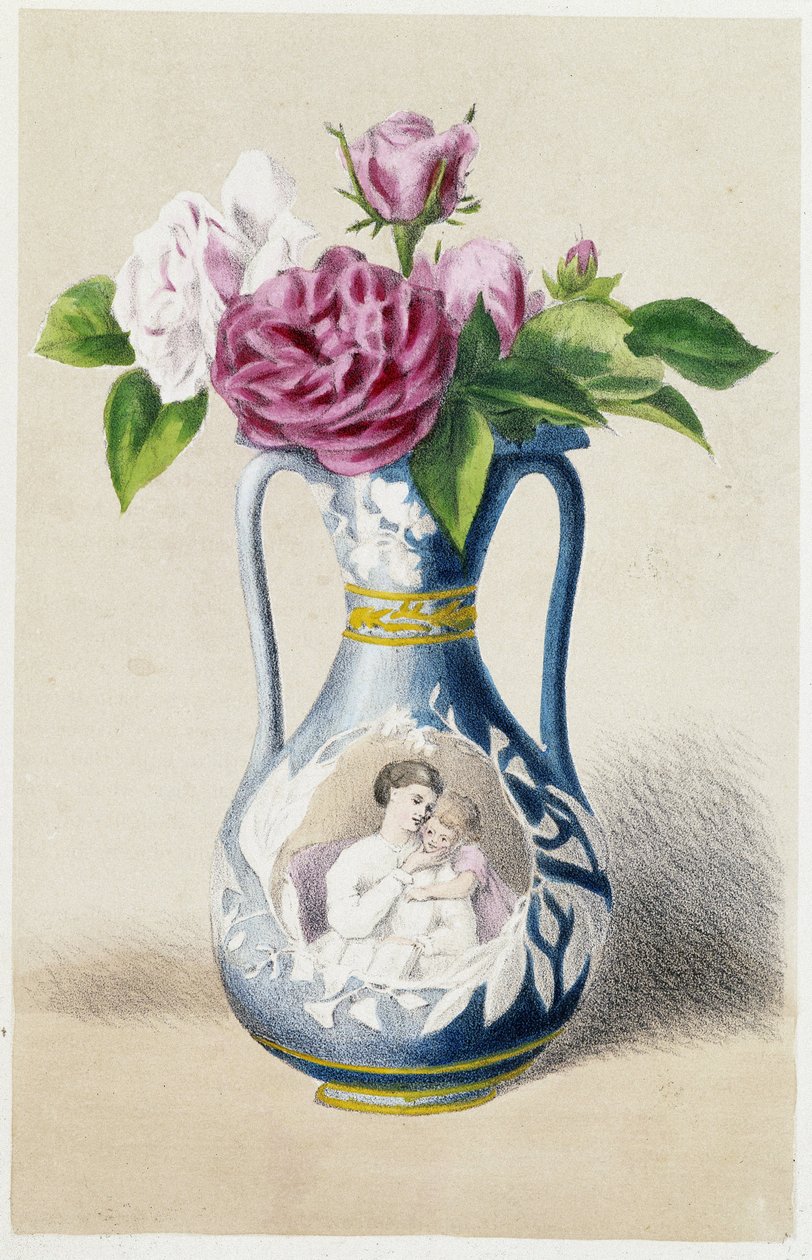 The four seasons: summer, rose by Unknown artist
