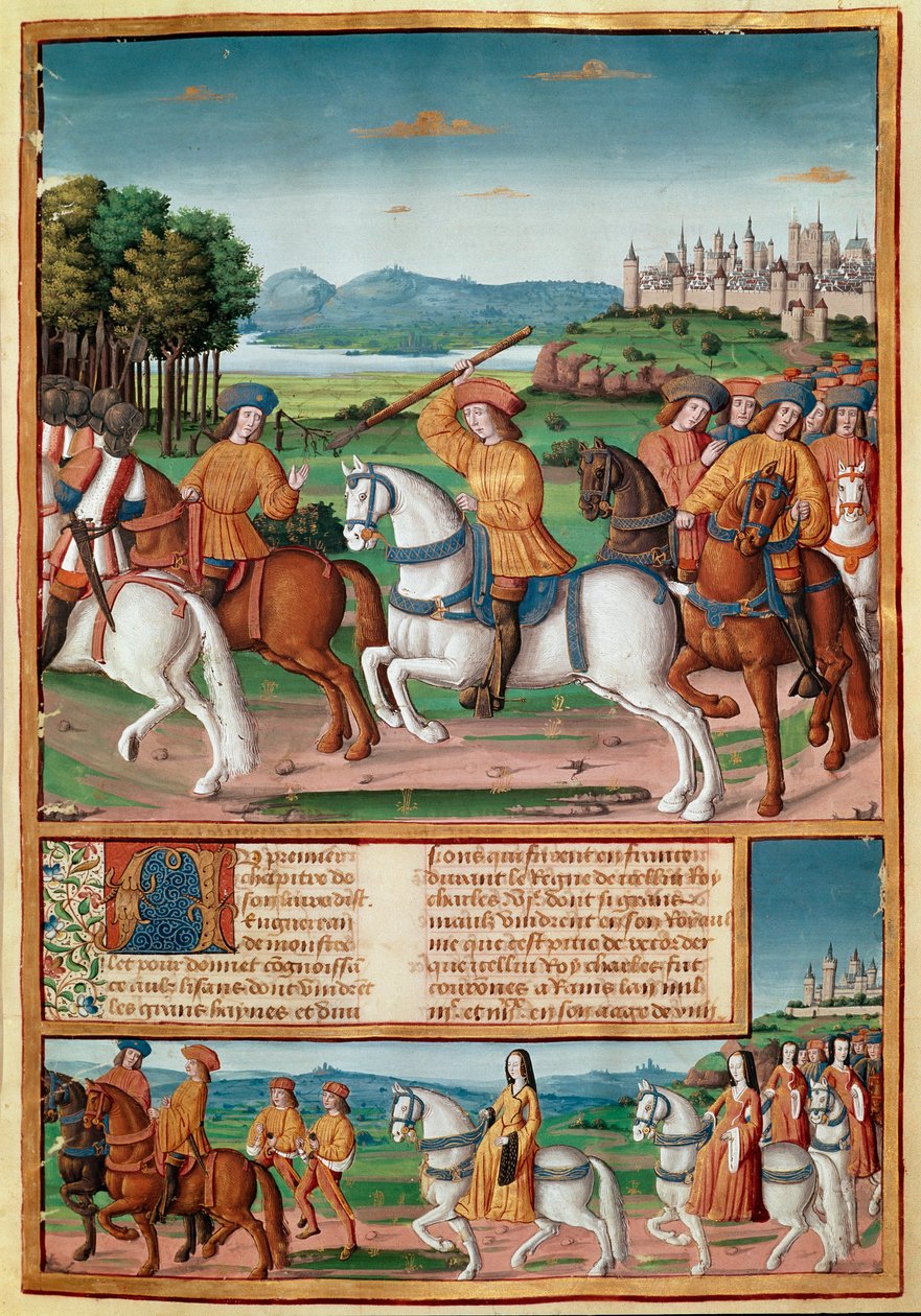 The Madness of Charles VI by Unknown artist