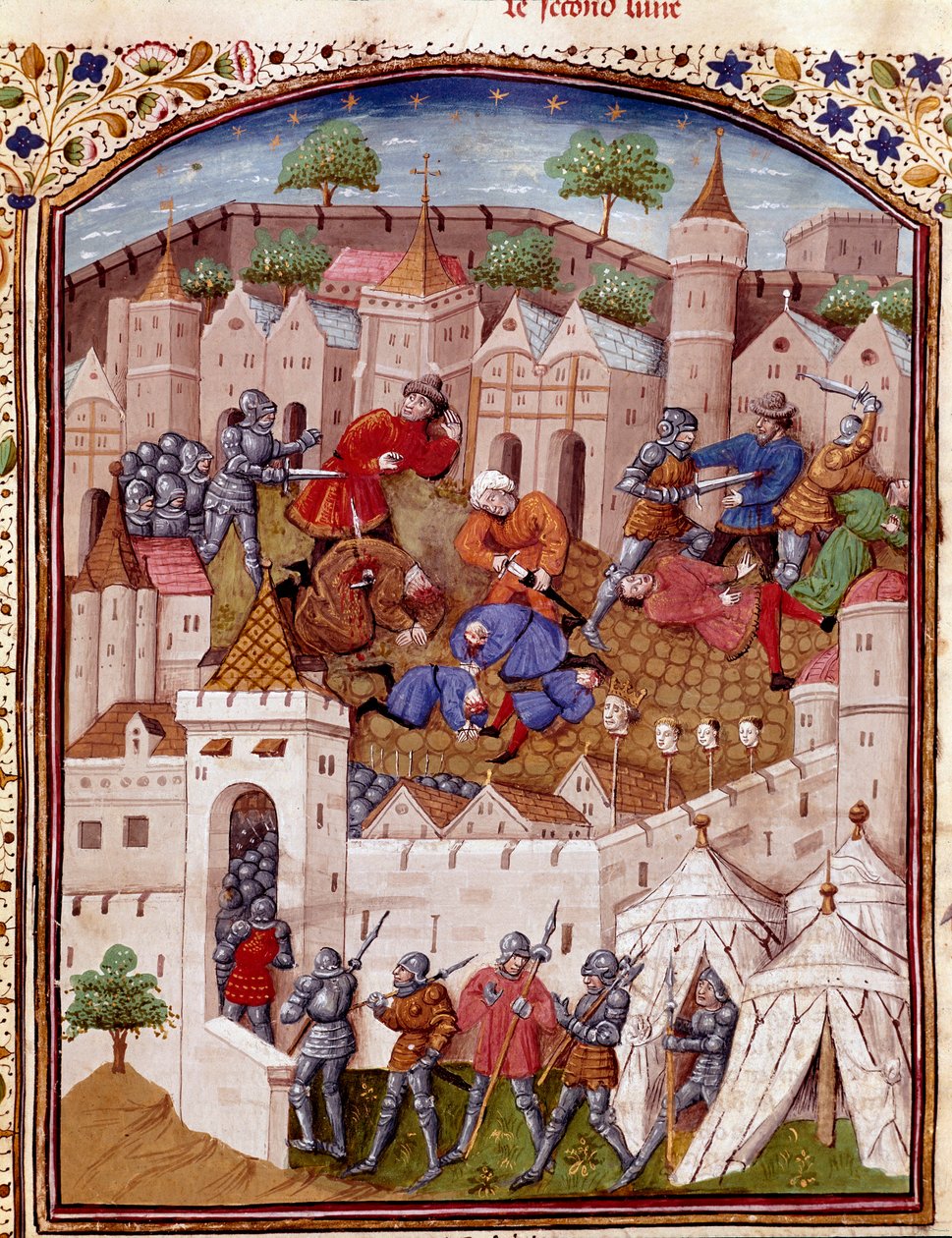 The Siege of a City and the Massacre of Its Inhabitants (from 