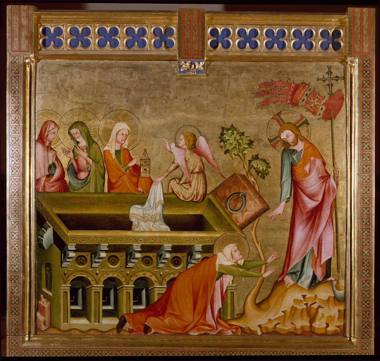The Three Women in the Sepulchre and Noli Me Tangere by Unknown artist
