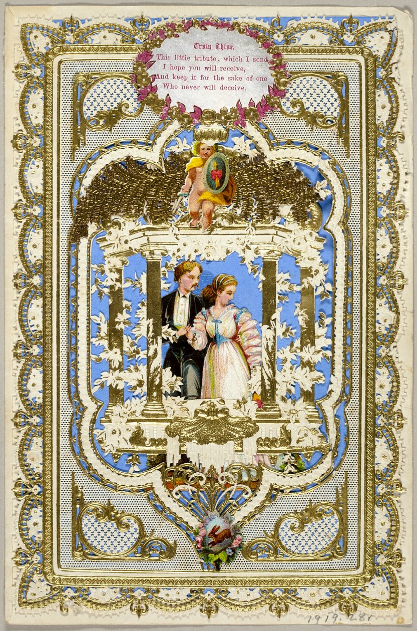 This Little Tribute, Which I Send (valentine) by Unknown artist