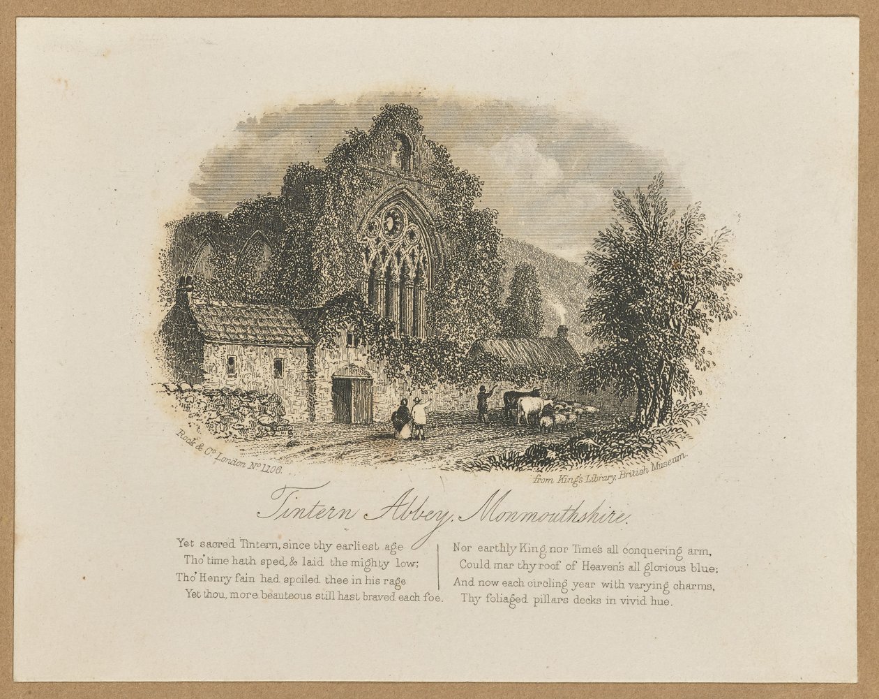 Tintern Abbey, Monmouthshire by Unknown artist