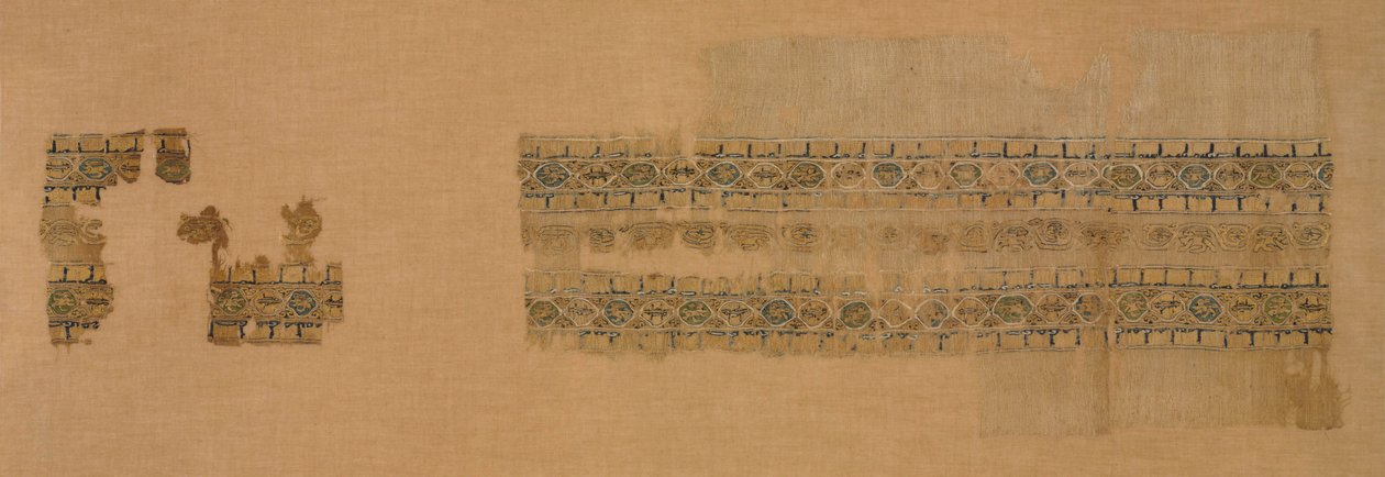Tiraz with gold by Unknown artist