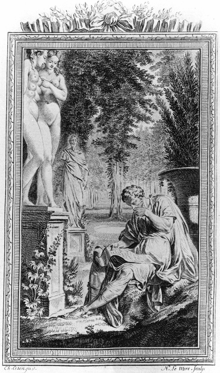 Titus Lucretius Carus (Lucrece) Roman philosopher and poet in 