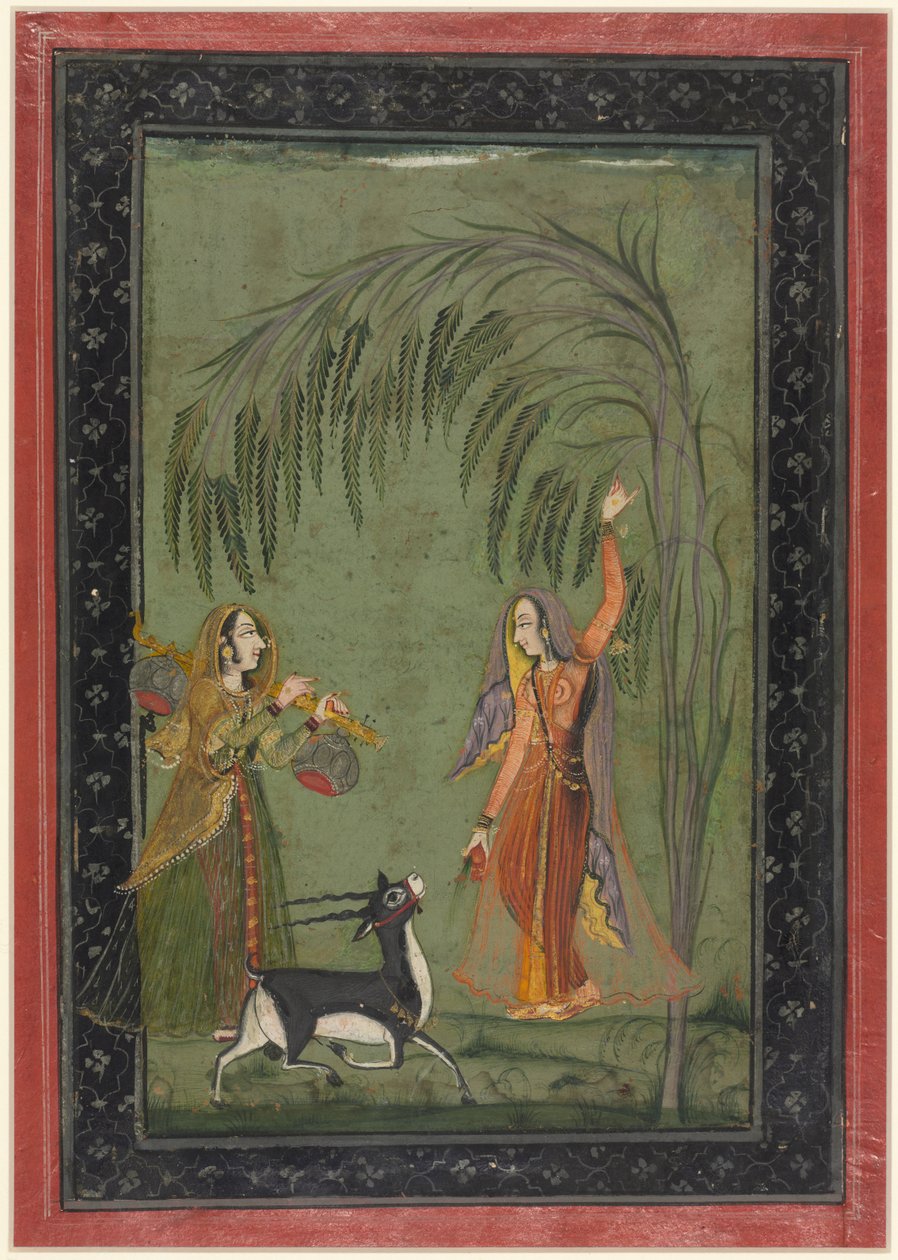 Todi Ragini, from a Ragamala Series by Unknown artist