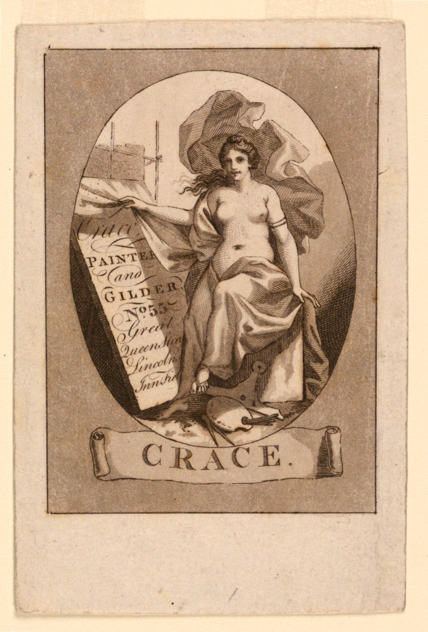 Tradecard, Crace and Son by Unknown artist