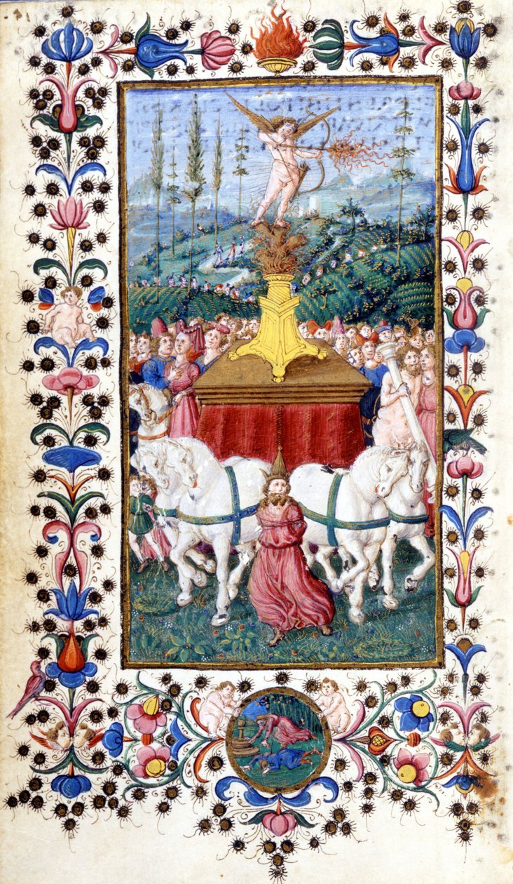 Triumph of Love by Francesco Petrarca by Unknown artist