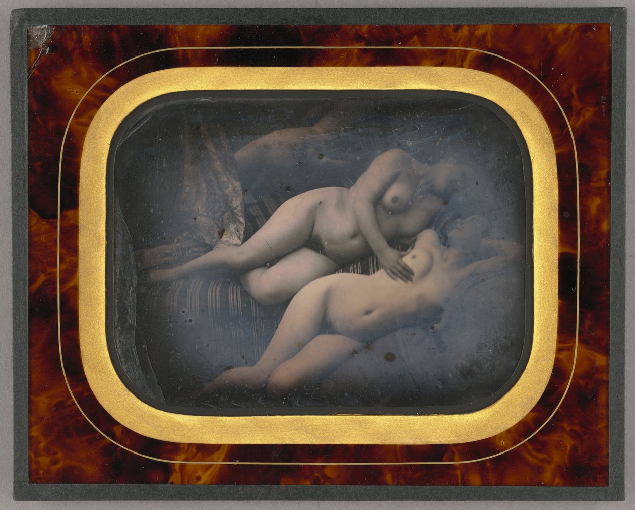 Two Women Embracing by Unknown artist