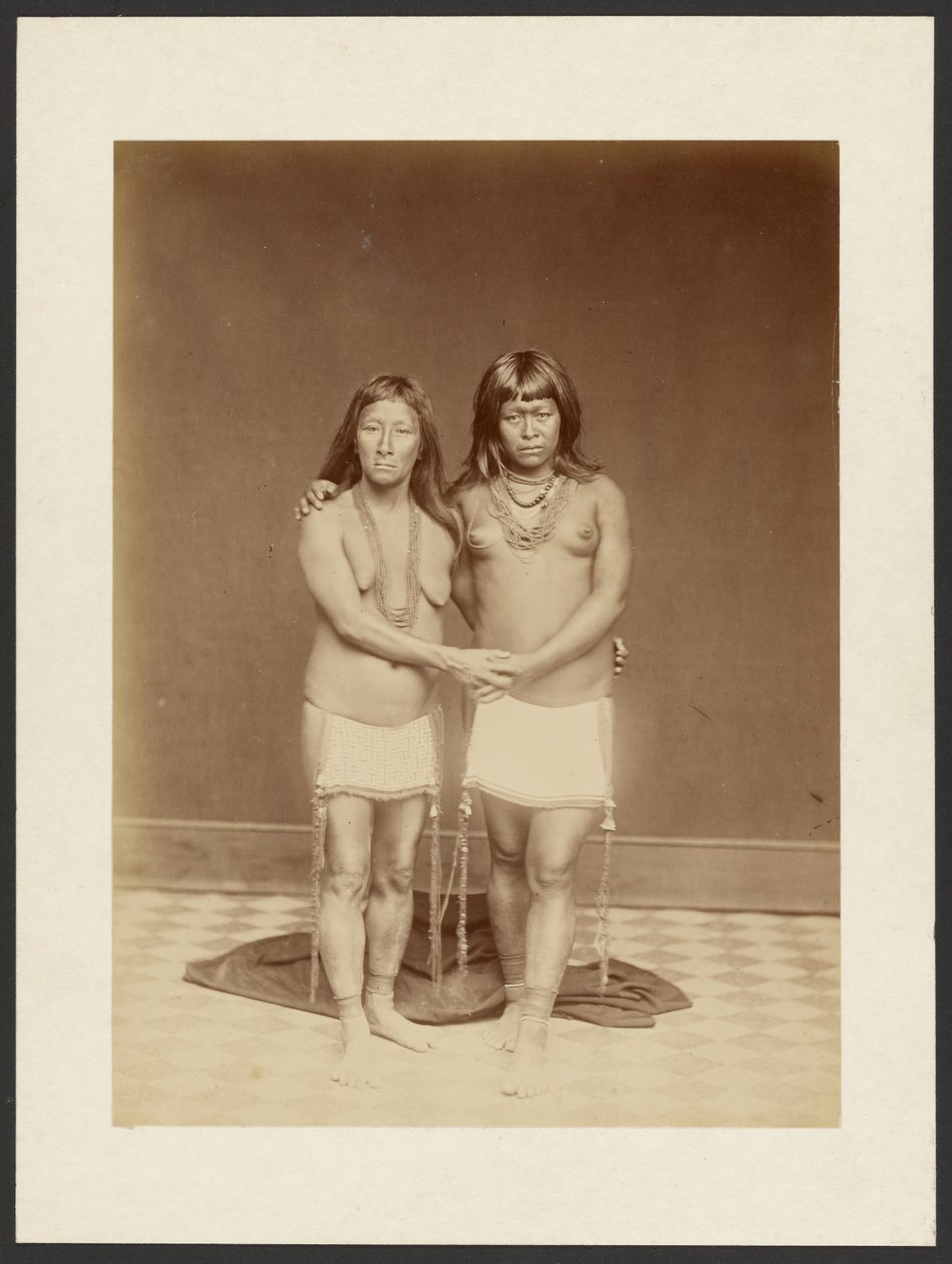 Two Women Holding Hands by Unknown artist