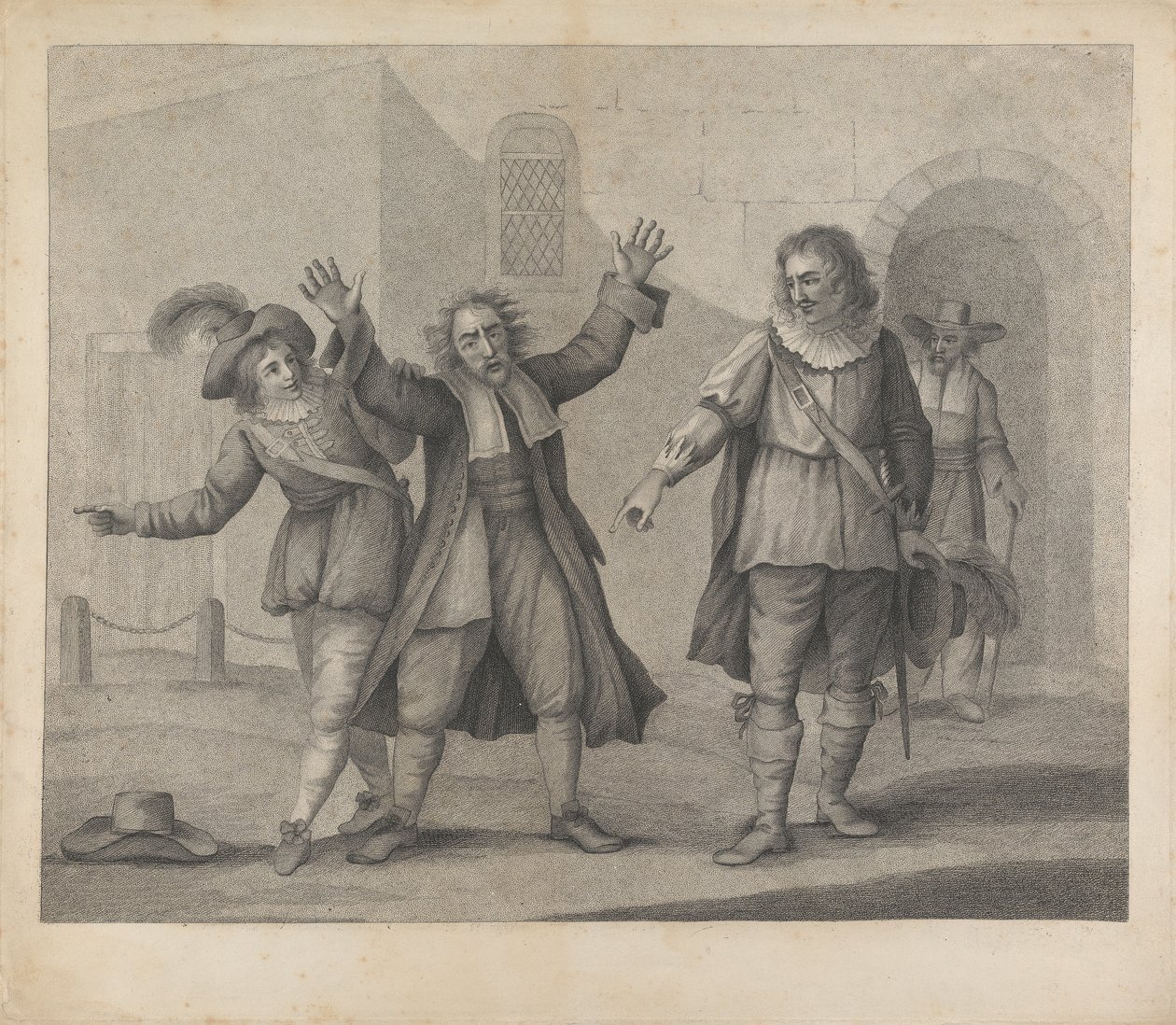 Unidentifiable print by Unknown artist