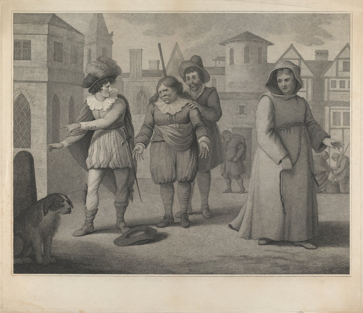 Unidentifiable print by Unknown artist