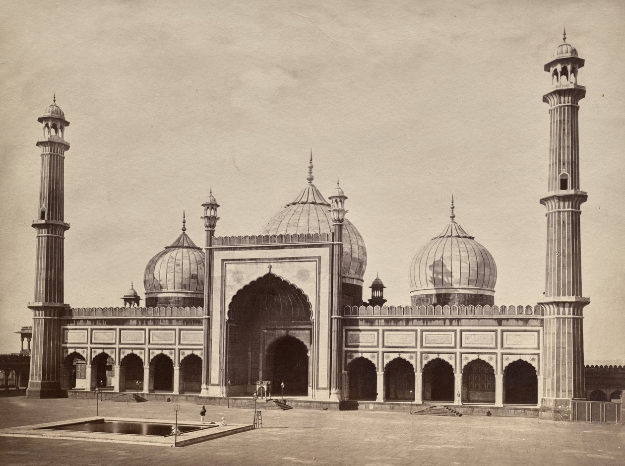 Untitled (Jama Masjid, Delhi) by Unknown artist
