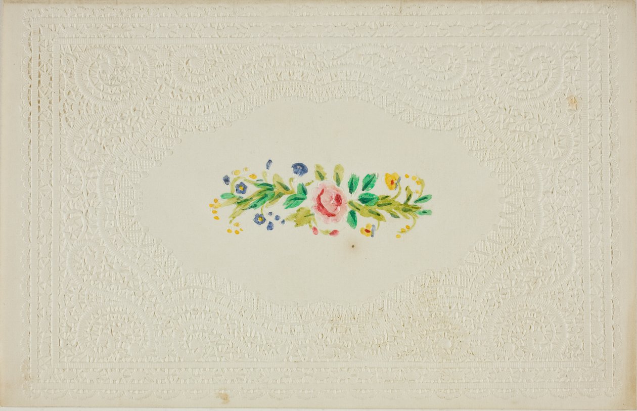 Untitled Valentine (Flowers) by Unknown artist