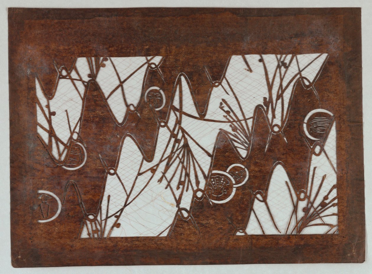 Various Symbols Motif by Unknown artist