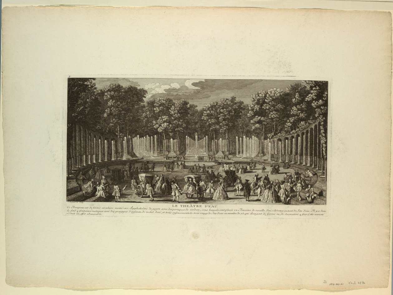 Versailles, Gardens, Water Theatre by Unknown artist