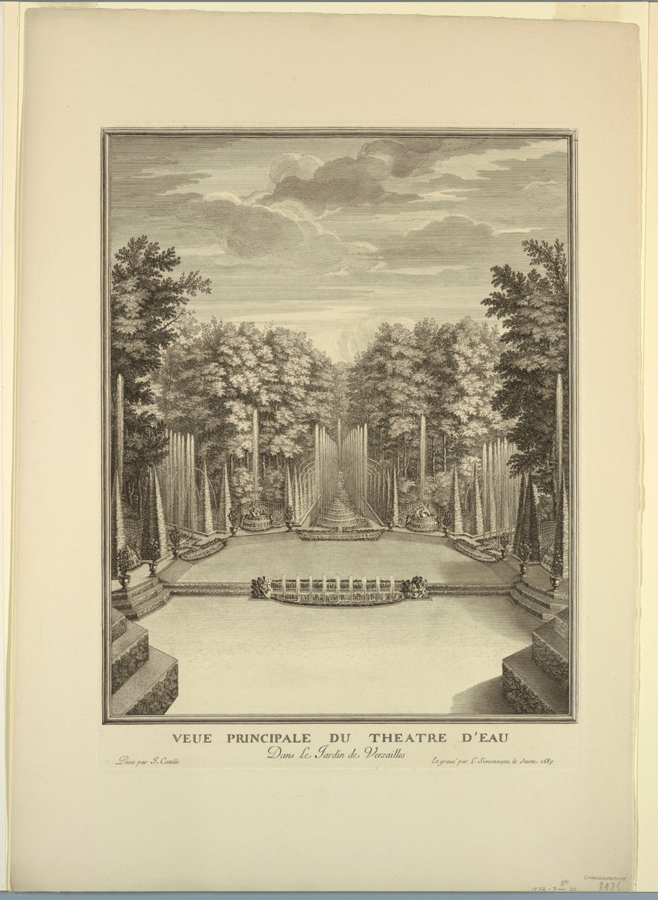 Versailles, Gardens, Water Theatre by Unknown artist