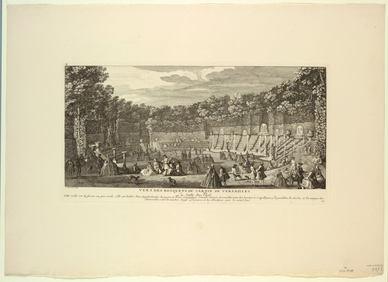 Versailles, Groves of the Garden, the Ballroom by Unknown artist