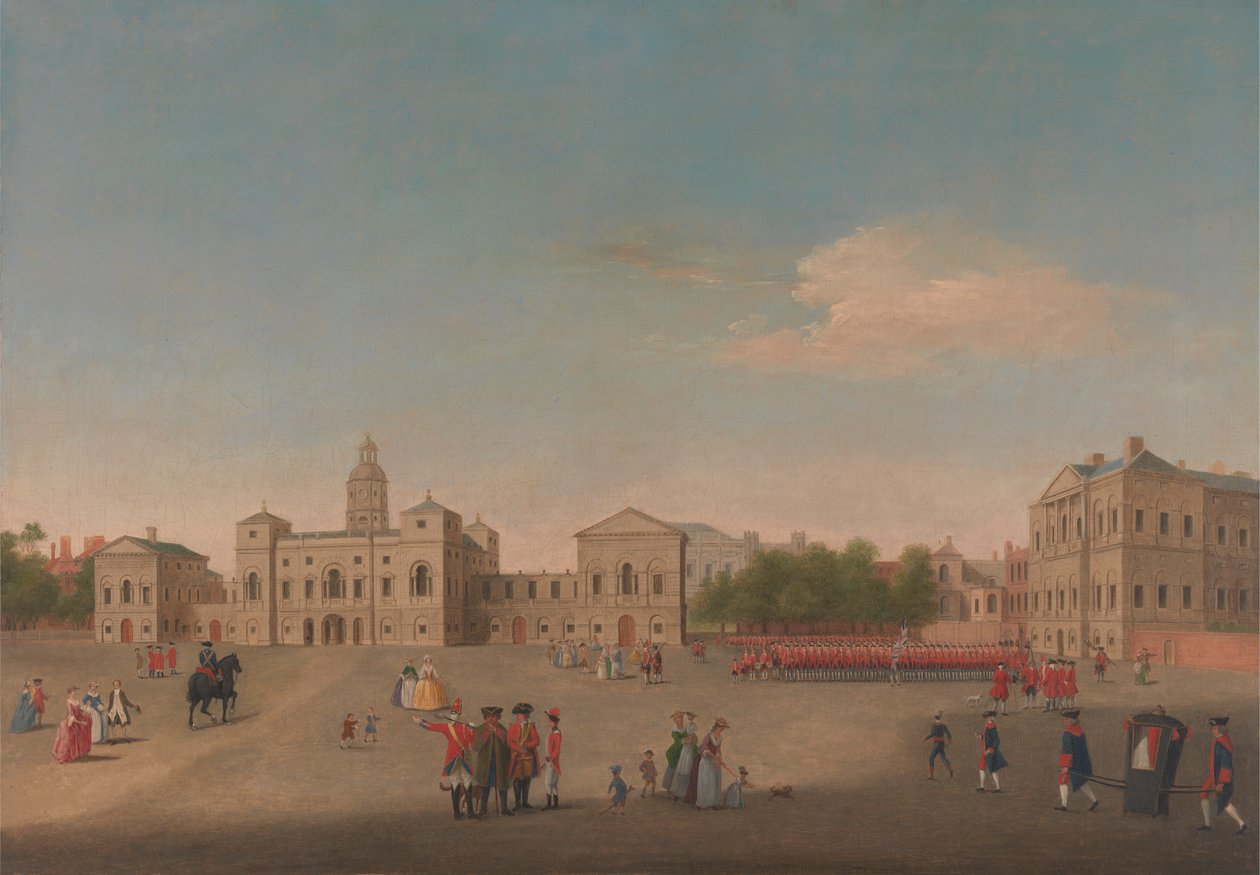 View of Horse Guards and Whitehall by Unknown artist