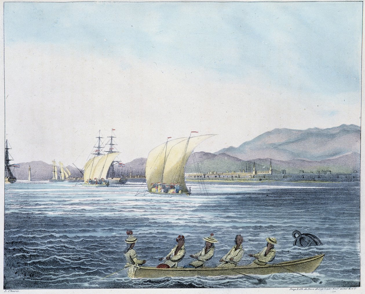 View of Mamille City, Philippines Island. by Unknown artist