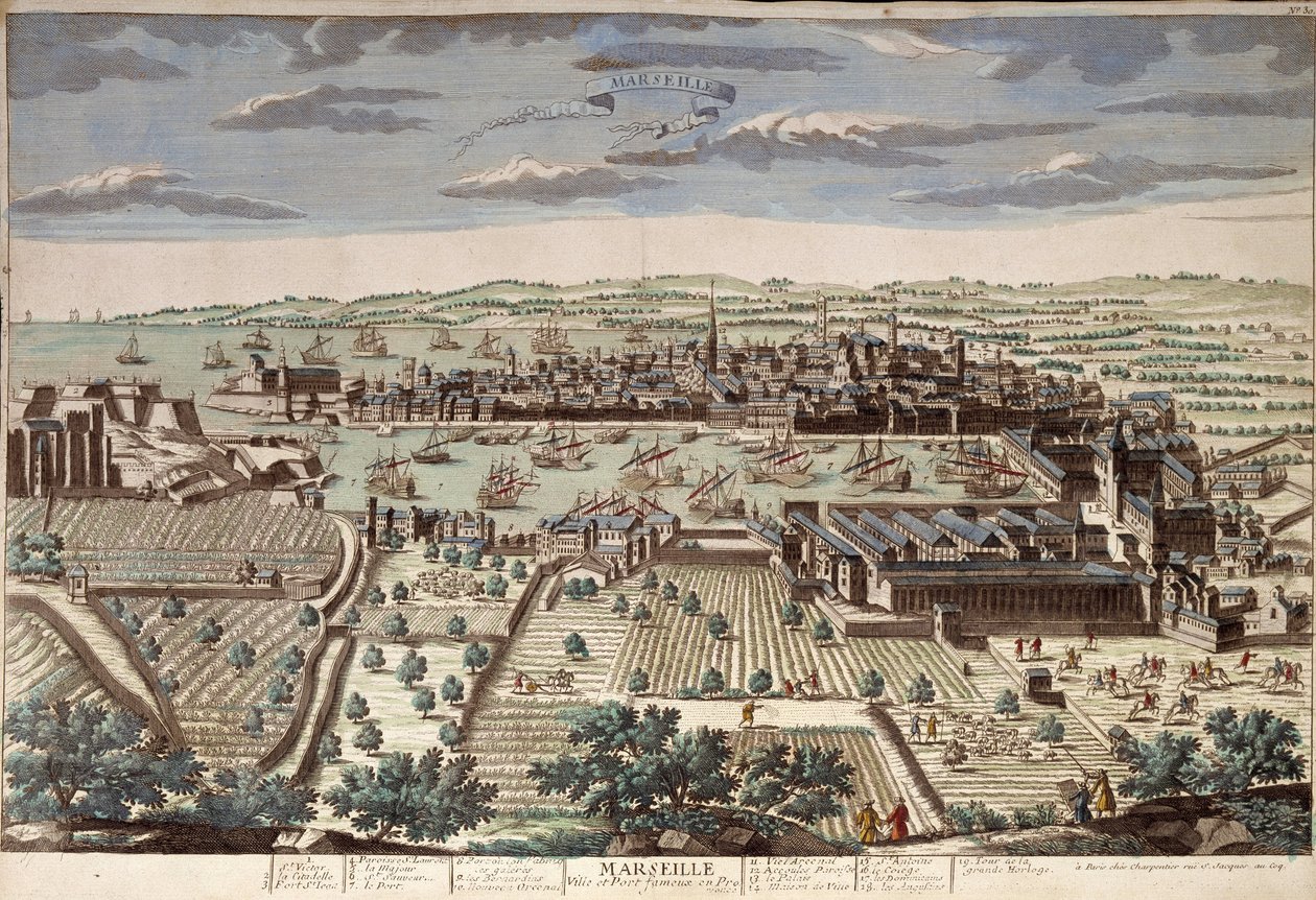 View of Marseille by Unknown artist