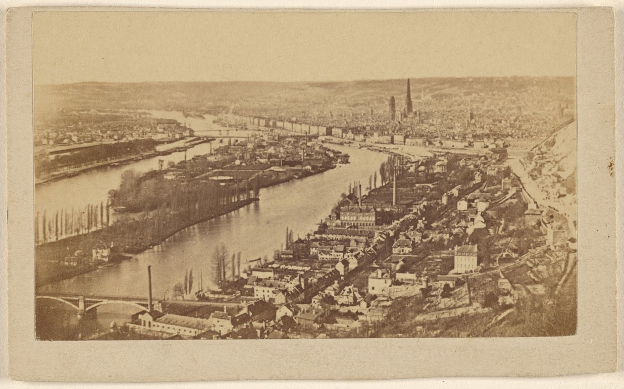 View of Rouen, France by Unknown artist