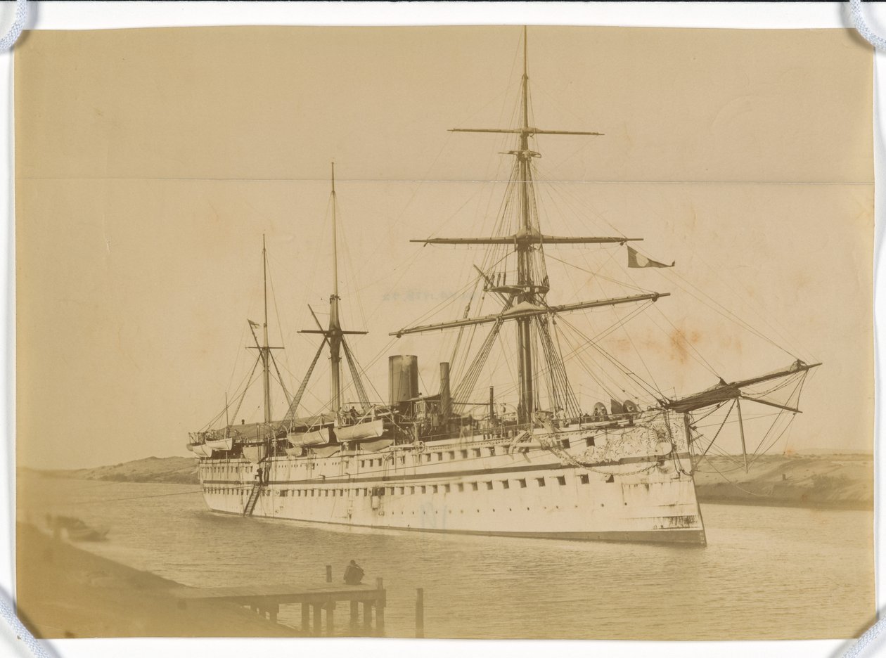 View of a ship by Unknown artist